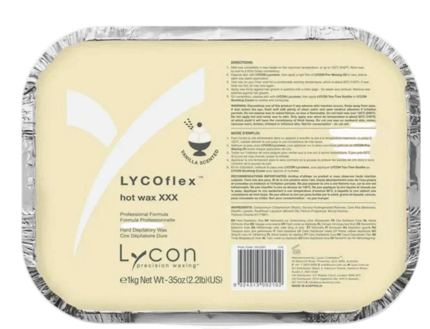 ✴️ LYCON LYCOFLEX HOT WAX 1KG  /NEW /UK SELLER /FREE POST