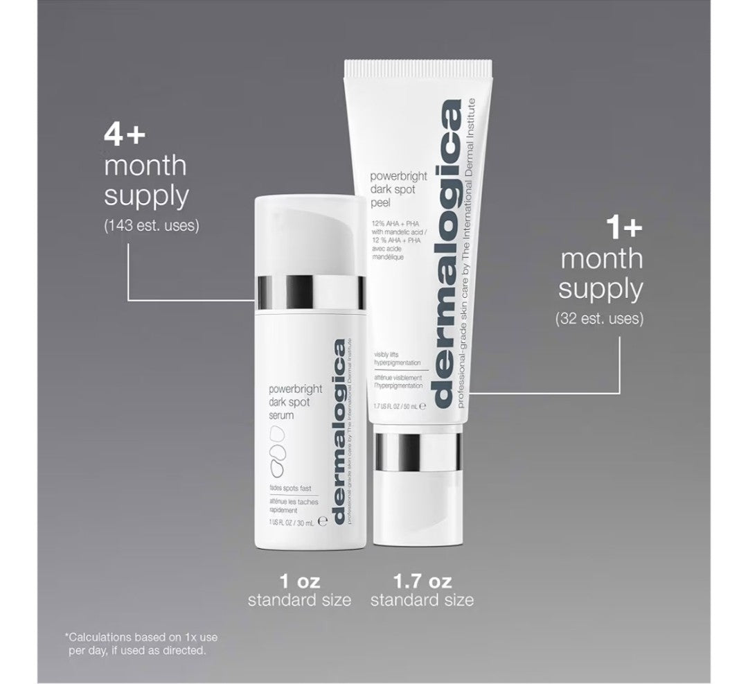 Dermalogica Powerbright Dark Spot system kit FREE POSTAGE 