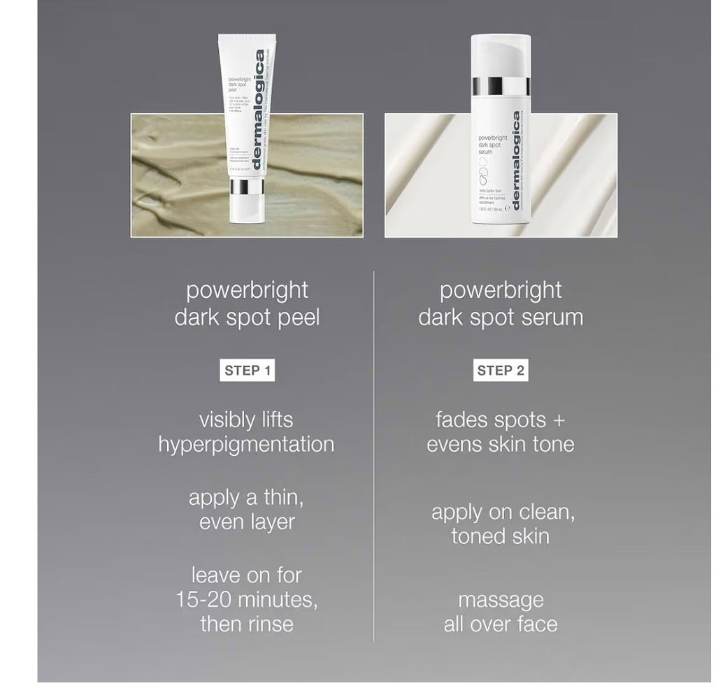 Dermalogica Powerbright Dark Spot system kit FREE POSTAGE 