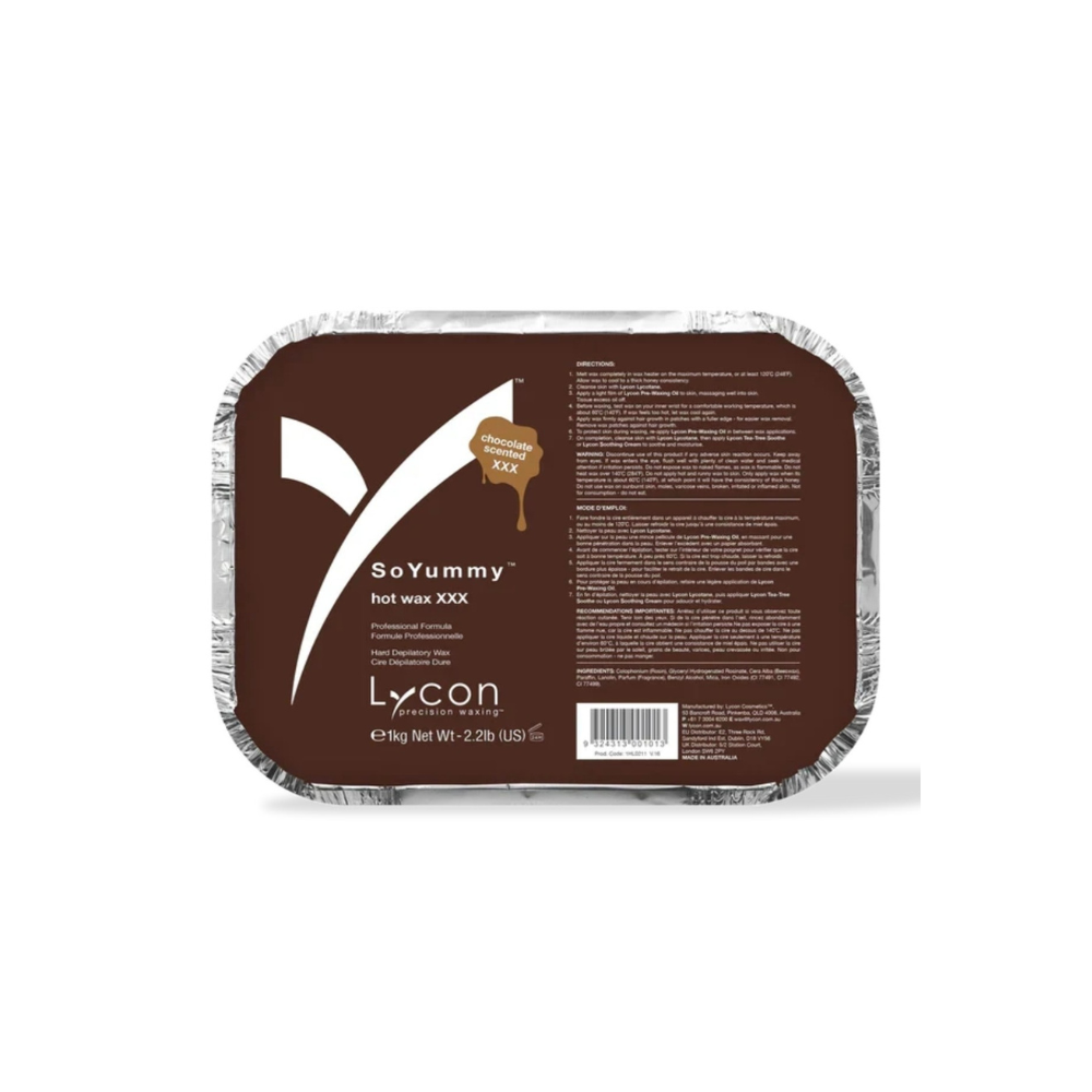 Lycon - Chocolate Hot Wax So Yummy - 1kg Pack