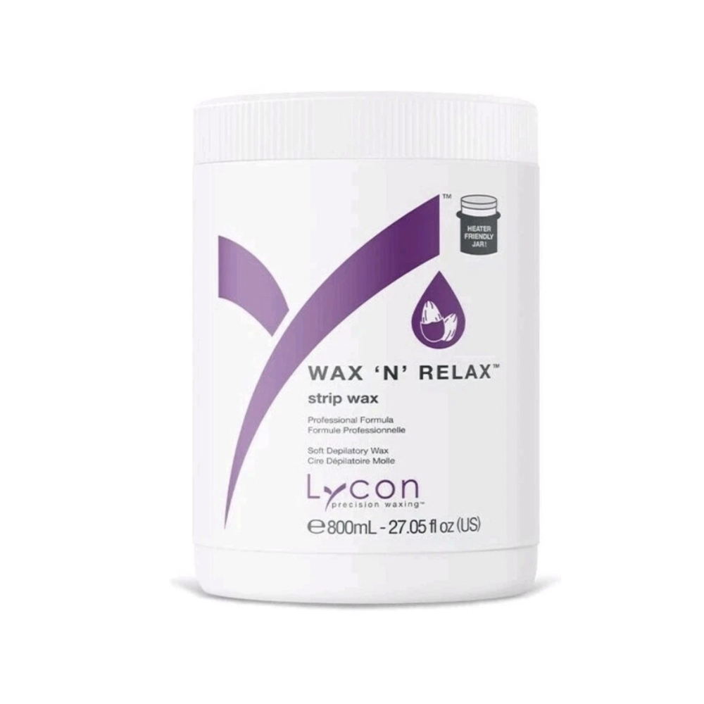 ✴️ Lycon Wax 'N' Relax Strip Wax 800ml Hair Removal