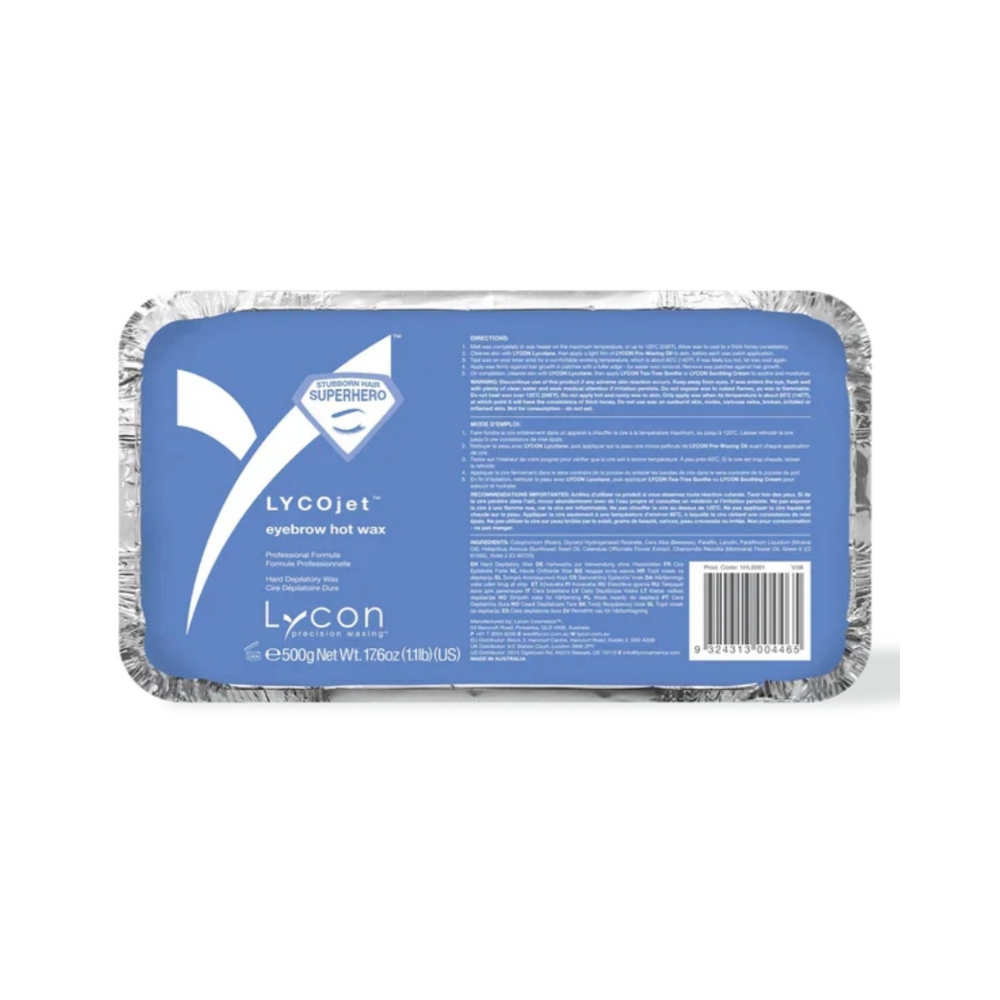 Eyebrow Lycojet Hot Wax / Lycon 500g