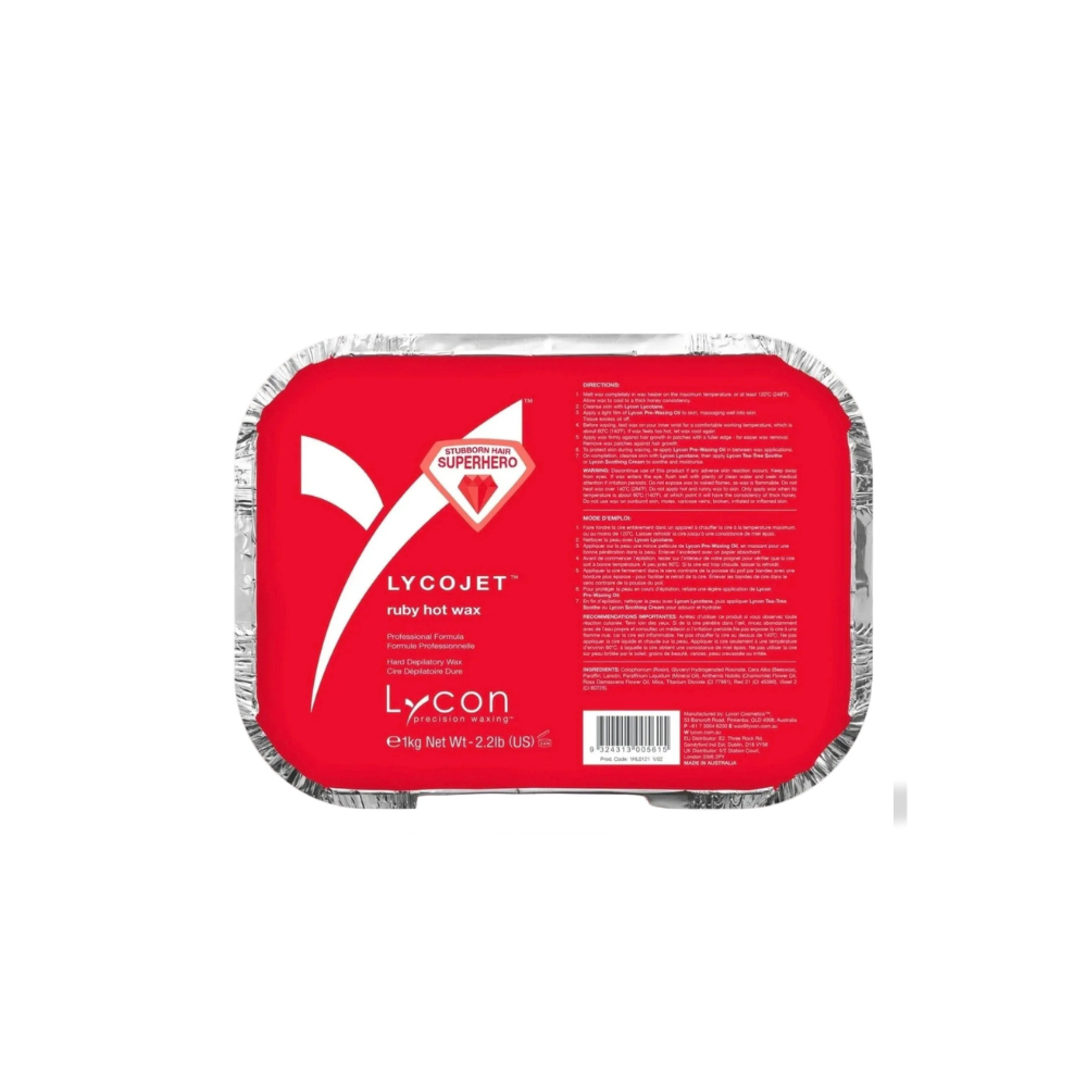 Lycon Ruby Hot Wax Hair Waxing 1kg